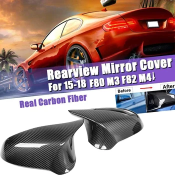 

Rear View Mirror Caps Carbon Fber for F80 M3 Side Mirror Cover for F82 M4 for Bmw 3 4 Series 2014-2018 51168059547 51168059548