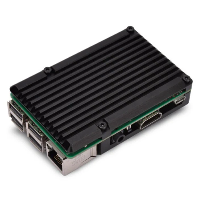 Для Raspberry Pi3 Generation B type 2b/3b корпус из алюминиевого сплава охлаждающий вентилятор NC99