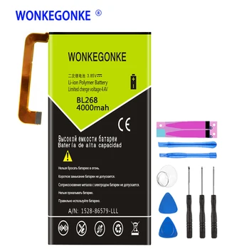 

WONKEGONKE BL268 Battery for Lenovo Zuk Z2 Z2131 Batteries Bateria