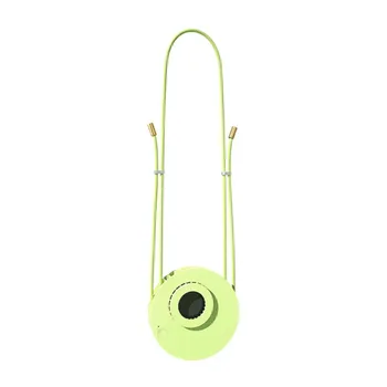 

New Lazy People Hanging Neck Fan Handheld Small Fan Wide-angle Wind USB Charging Portable Held Electric Fan Dormitory