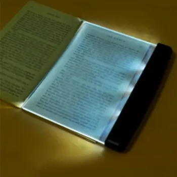 

LED High Quality Night Light Wedge Reading Panel Adjustable Protect Eyes Lamp Portable Paperback Light AAA Batteries powered