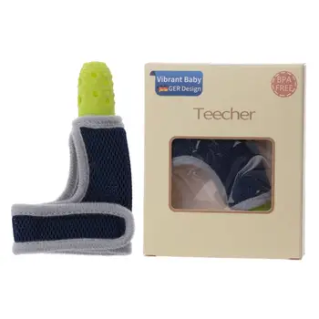 

Baby Child Finger Guard Stop Thumb Sucking Wrist Band Baby Nursing Mittens Teether Pacifier Newborn Dental Care L41D