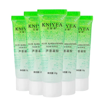 

KNIYEA 13g Transparent Aloe Gel 100% Pure Plants Base Primer Sleep Wash-free Facial Mask Acne Treatment Gel Dropshipping TSLM1