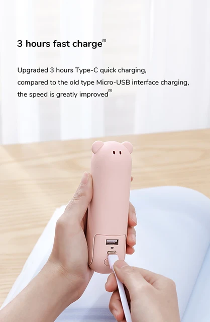 Gadgetoo Jisulife F8X Mini Fan Portable Fan 4800Mah Rechargeable Fan With Power Bank And Flashlight Function (Life 8 Plus)