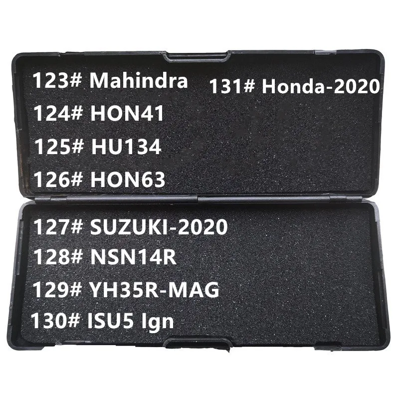 123-131# 2020 new 2in1 Lishi Tool HU134 HON63 HON41 YH35R-MAG NSN14R ISU5 Ign for Mahindra suzuki SUZUKI-2020 Honda-2020 | Автомобили и