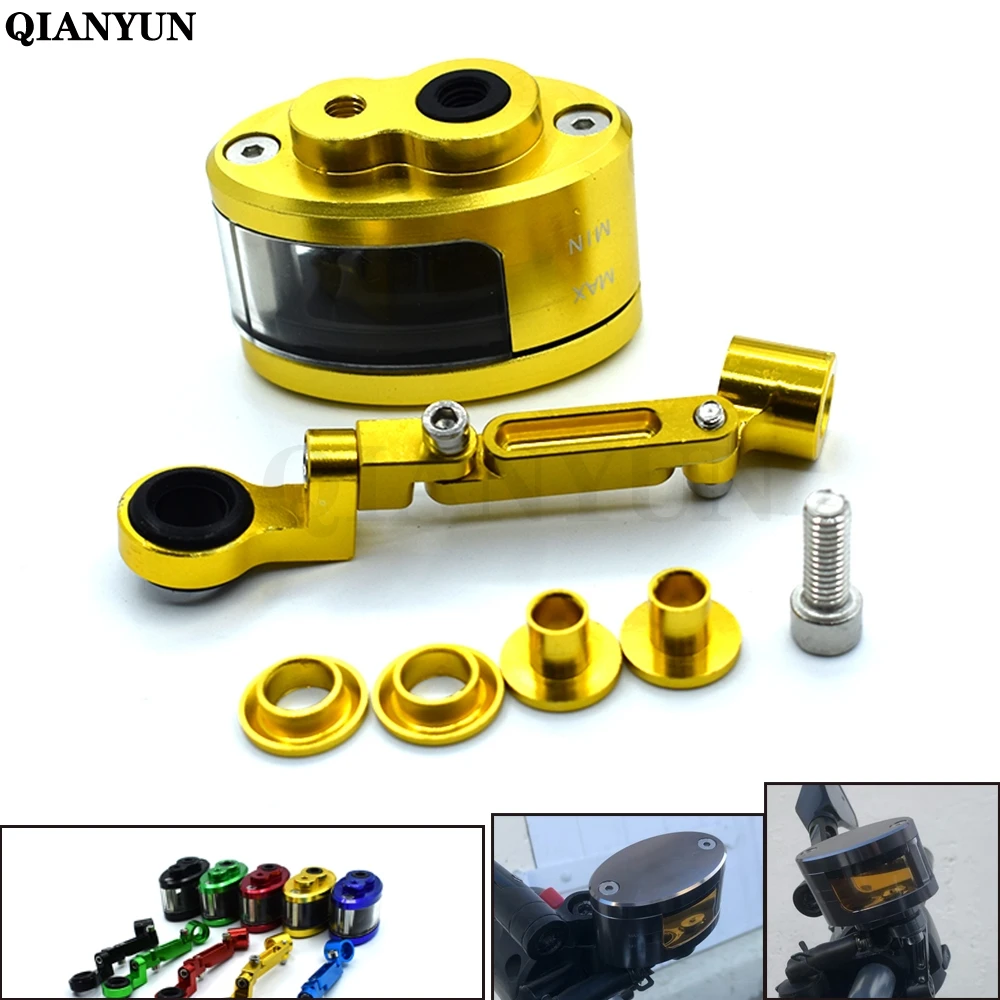 

Universal Motorcycle Front Brake Clutch Reservoir Tank Oil Fluid Cup Bracket For TRIUMRH TIGER 1050 1200 800 XC/XCX/XR/XRX TT600