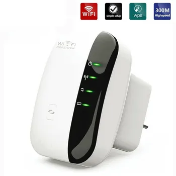 

Wireless WiFi Repeater 300Mbps Wifi Range Extender Wi-Fi Signal Amplifier WIFI Booster Wi Fi Ultraboost Access Point