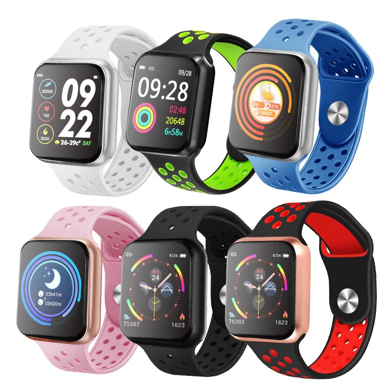 

NEW F9 Sport Smartwatch IP67 Waterproof 15 days long standby Fitness tracker Heart rate Blood pressure Monitor Wristband PK s226