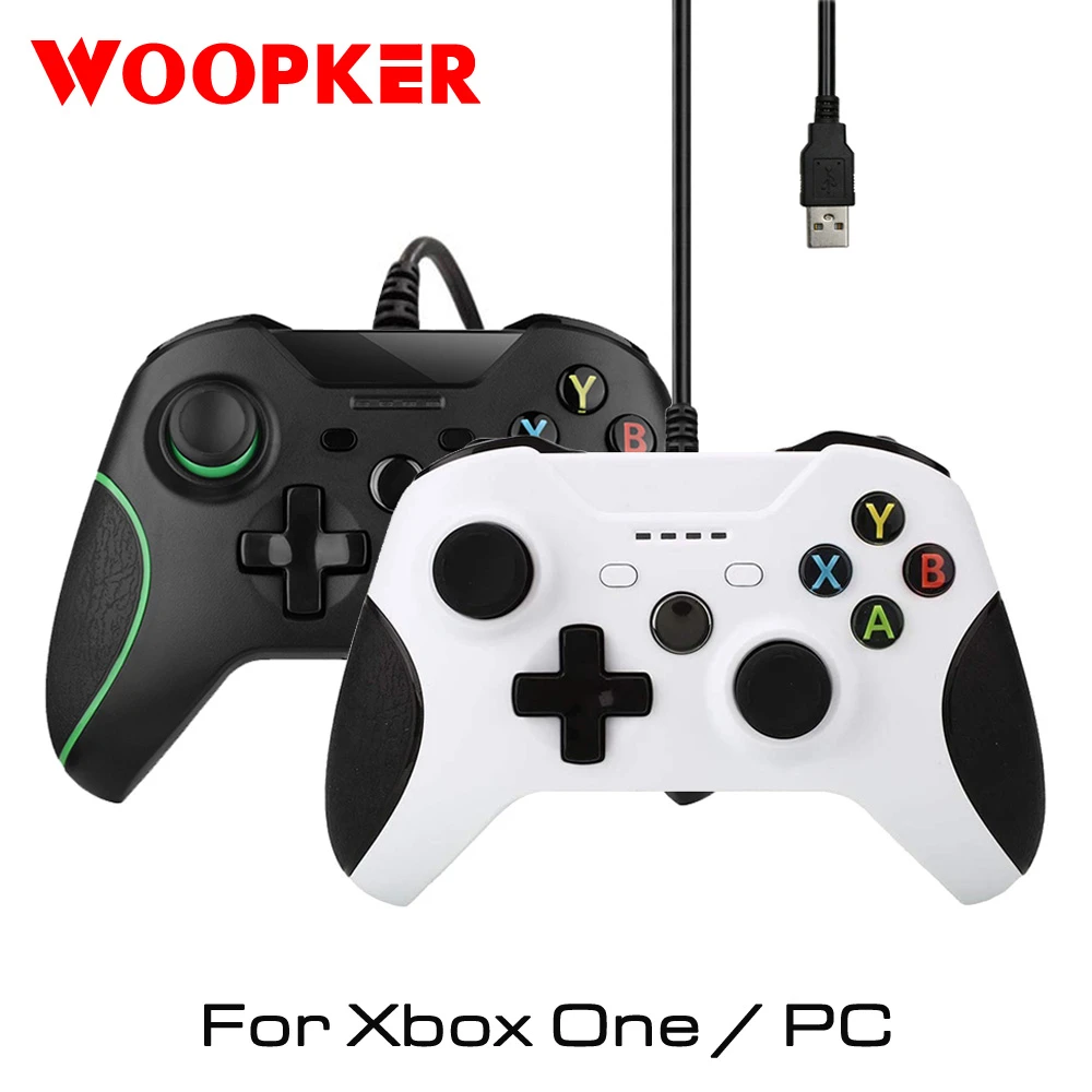 Usb Wired Consoles For Xbox One Controller Gamepads For Xbox One Slim Controle Pc Windows Mando Joystick Gamepads Aliexpress