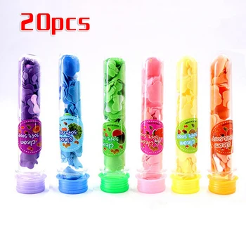 

Universal 20 Tubes Mini Disposable Soap Paper Portable Outdoor Travel Hand Washing Scented Protective Safety Good