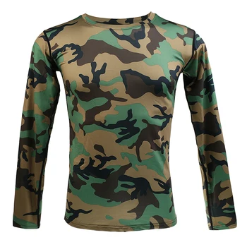 

Mens Tights Sports T-shirts Compression Thermal Base Layer Long Sleeve Top