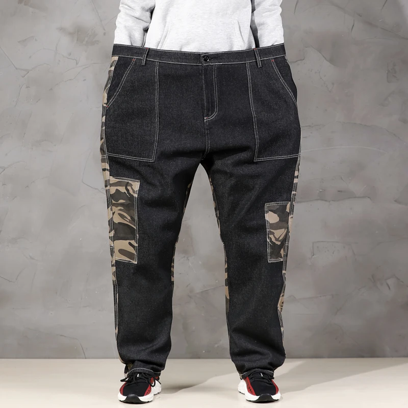 Blog Large size men's pants  band plus size 5XL 6XL 7XL Spring and Autumn large loose elastic army green large size pants sports pant