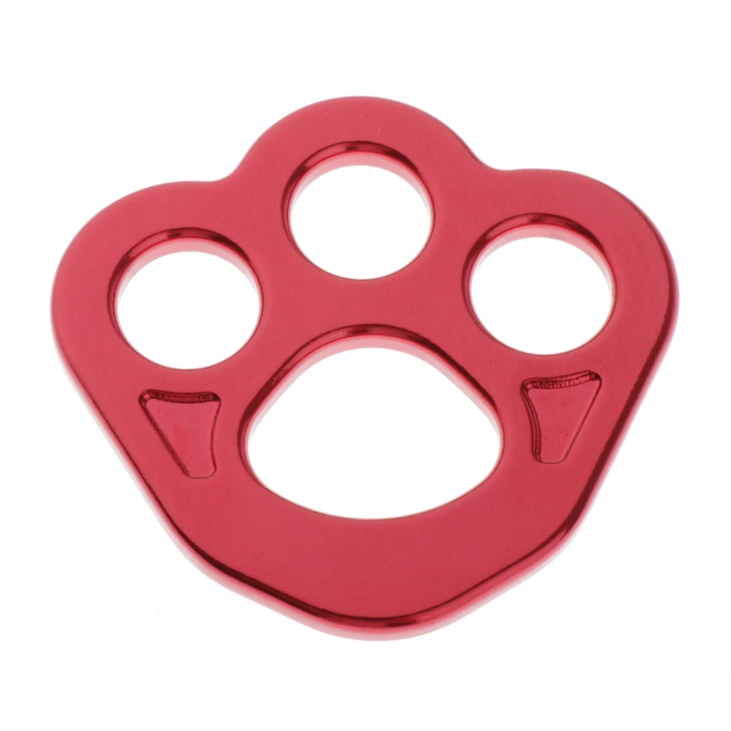 2 Pieces Aluminum Alloy Rigging Plate Carabiner Mountaineering Rock Climbing