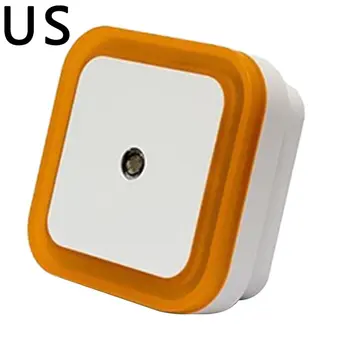 

LED Night Light Mini Light Sensor Control Nightlight Lamp For Children Kids Living Room Bedroom Lighting 220V US Plug Home decor