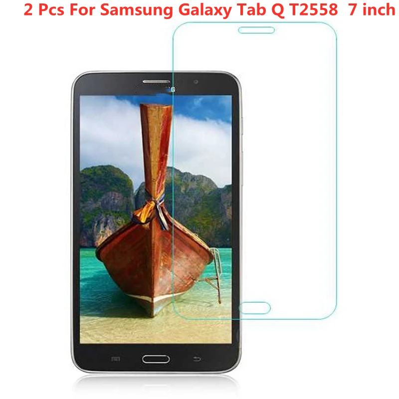 

2 шт., защитная пленка для экрана планшета Samsung Galaxy Tab Q T2558 T2519 T2556 7,0 дюйма