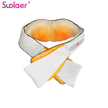 

Health Care Electric Heating Neck Massager Car Home Infrared KneadingTherapy Ache Shoulder Back Massageador Relax Office