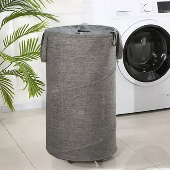 

Large Capacity Laundry Basket Organizer With Wheels Laundry Hamper Bin Laundry Bags For Dirty Clothes Storage Box For Home