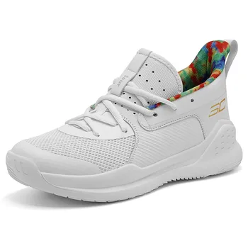 

High-top Men Women Basketball Shoes Men's Cushioning Light Basketball Sneakers Men Zapatos Hombre Breathable Outdoor Sports Shoe