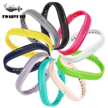 

13 color silicone rubber for fitbit flex 2 smart bracelet strap movement for fitbit versa 2 straps TPU watchband women men