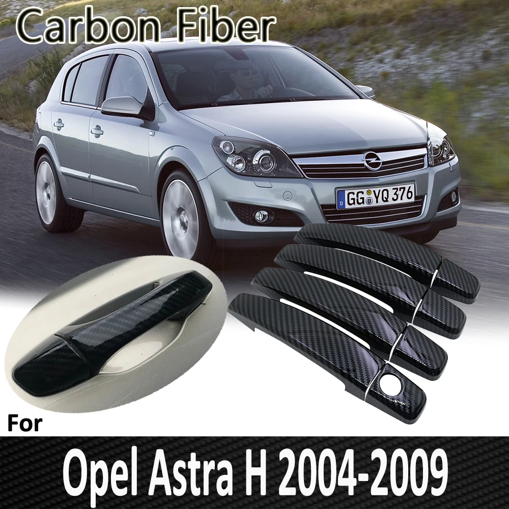 Couvercle de rétroviseur en Fiber de carbone pour Opel Vauxhall Astra H  2004 2013 - Cdiscount Auto