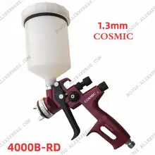 Высокое распыление воздуха пневматический пистолет 4000B-RD HVLP общего назначения распылитель воздуха кисть краска 1,3 сопла