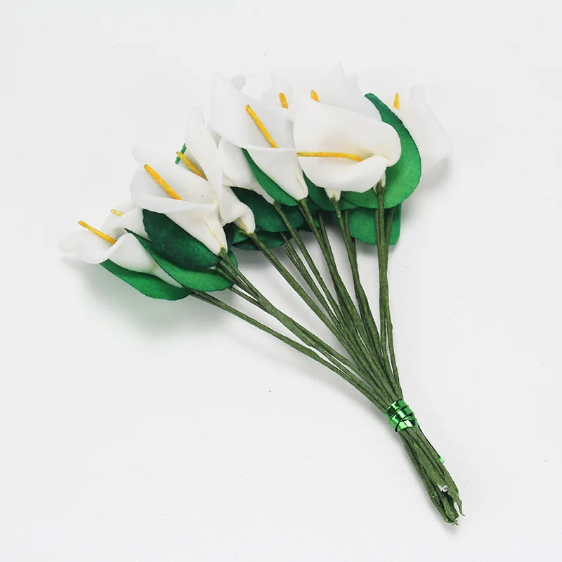 12PCS FLOWER Ретро шкатулка чехол для хранения цветок специально для Вас браслет кольцо крафт бумага коричневый картон ручной работы мыло любителей подарочная коробка - Цвет: 12PCS FLOWER