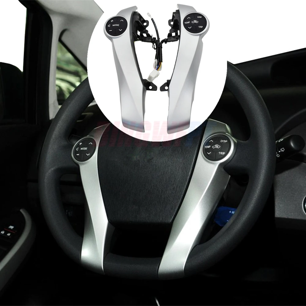 Высококачественные кнопки переключения рулевого колеса для Toyota Prius / C Aqua Motors