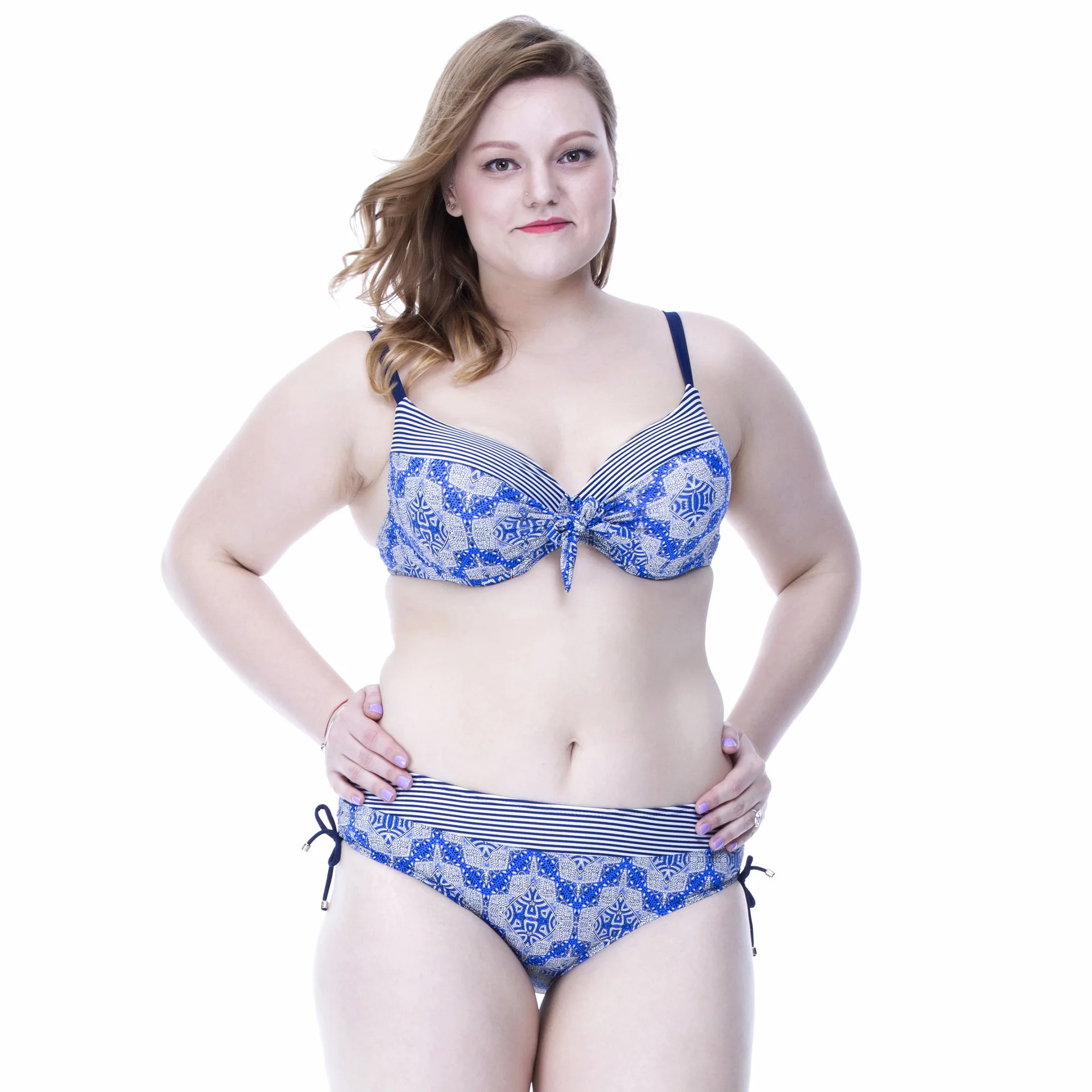 

Origional Brand Hot Selling Bikini Europe And America Large Size Plus-sized Fat Large Cup Bathing Suit