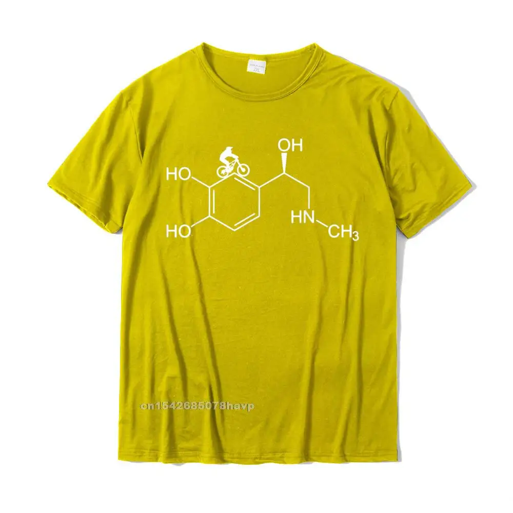 Printing Fitness Tight O-Neck T Shirt Summer Tops Shirt Short Sleeve for Boys New Coming All Cotton Casual Top T-shirts Mountain Bike Adrenaline Formula - Downhill Biking MTB Gift T-Shirt__18717. yellow