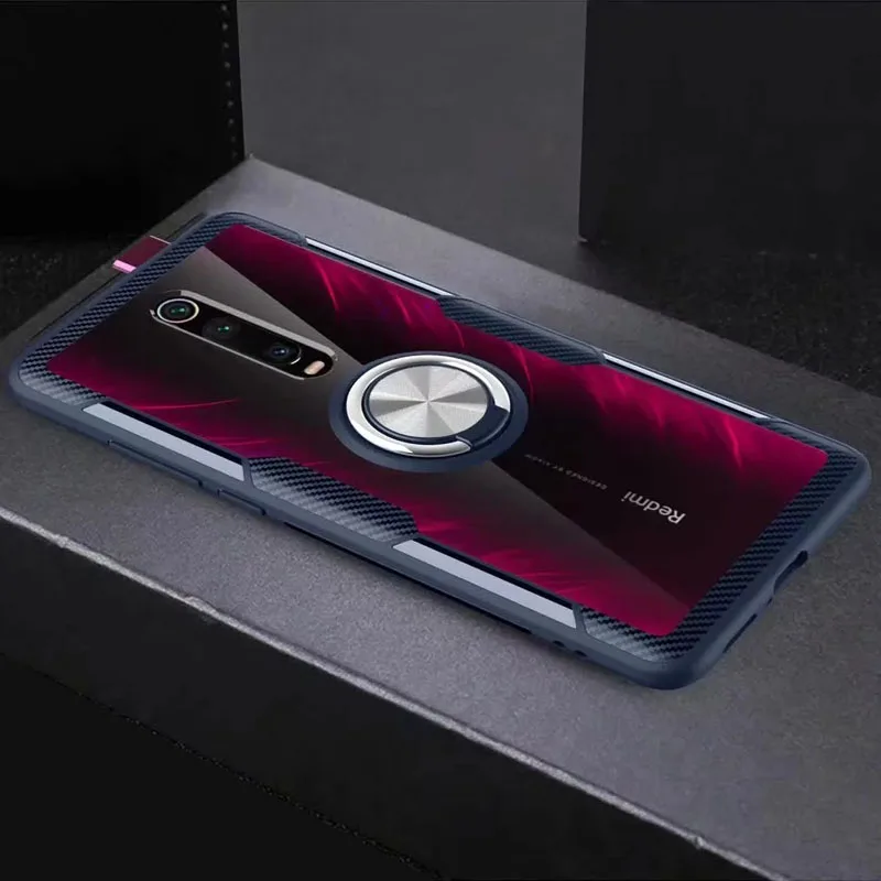 Полный защитный кольцевой чехол s для Xiao mi Red mi Note 8 Pro Чехол mi 9 SE 8 Lite 9T K20 Pro Роскошный прозрачный чехол