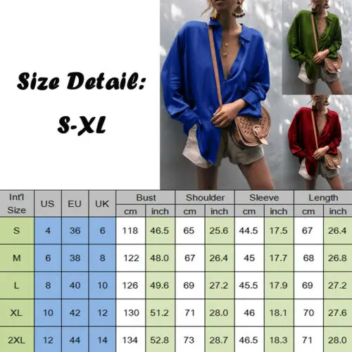 Women Sexy Deep V-neck Satin Blouse Tops Loose Long Sleeve Office Ladies Shirt Casual Solid Silk Female Spring Shirt Women Sexy Deep V-neck Satin Blouse Tops Loose Long Sleeve Office Ladies Shirt Casual Solid Silk Female Spring Shirt