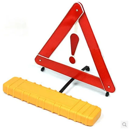 

Car Emergency Supplies Car Mounted Emergency Tool Tripod Reflective Warning Sign Car Parking Card