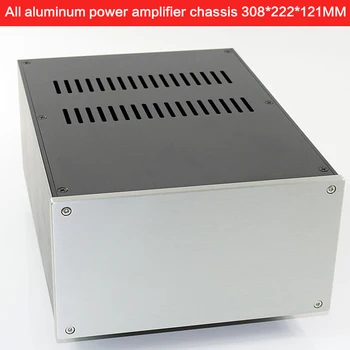 

All-aluminum Power Amplifier Chassis Post-level Case DAC Tube Amplifier Audio Shell Amplifier Box Power Enclosure 308*222*121MM