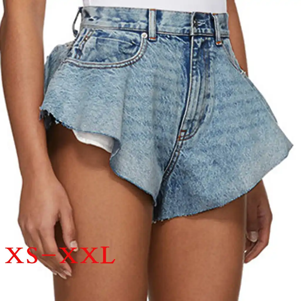 denim shorts loose on thighs