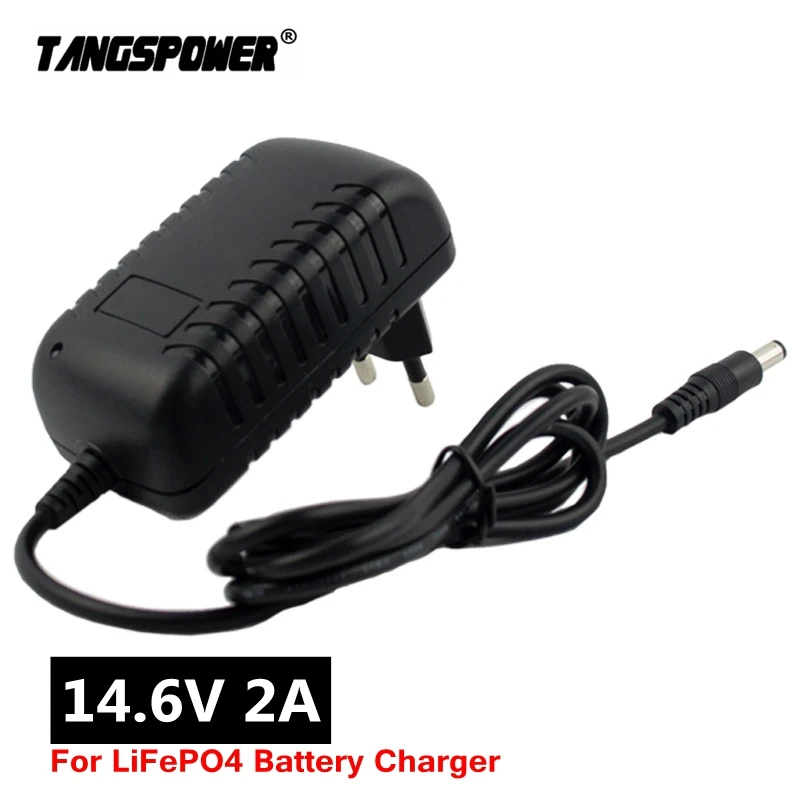 14.6V Charger 2A Smart Intelligent Charge for 4S 12.8V LiFe LiFePO4 Battery Pack 14.6V Charger 2A Smart Intelligent Charge for 4S 12.8V LiFe LiFePO4 Battery Pack