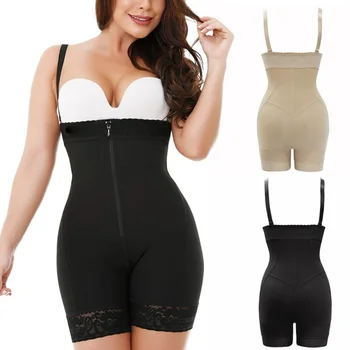 

Lover-Beauty Women Waist Trainer Butt Lifter Shapewear Full Body Shaper Underbust Bodysuit Slimming Underwear Seamless