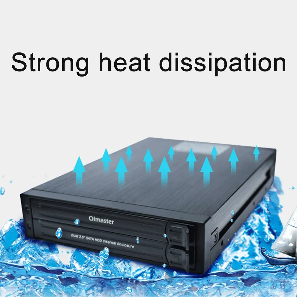  Caja interna del disco duro de la caja interna del disco duro de 25 pulgadas SATA HDD 2 indicador L