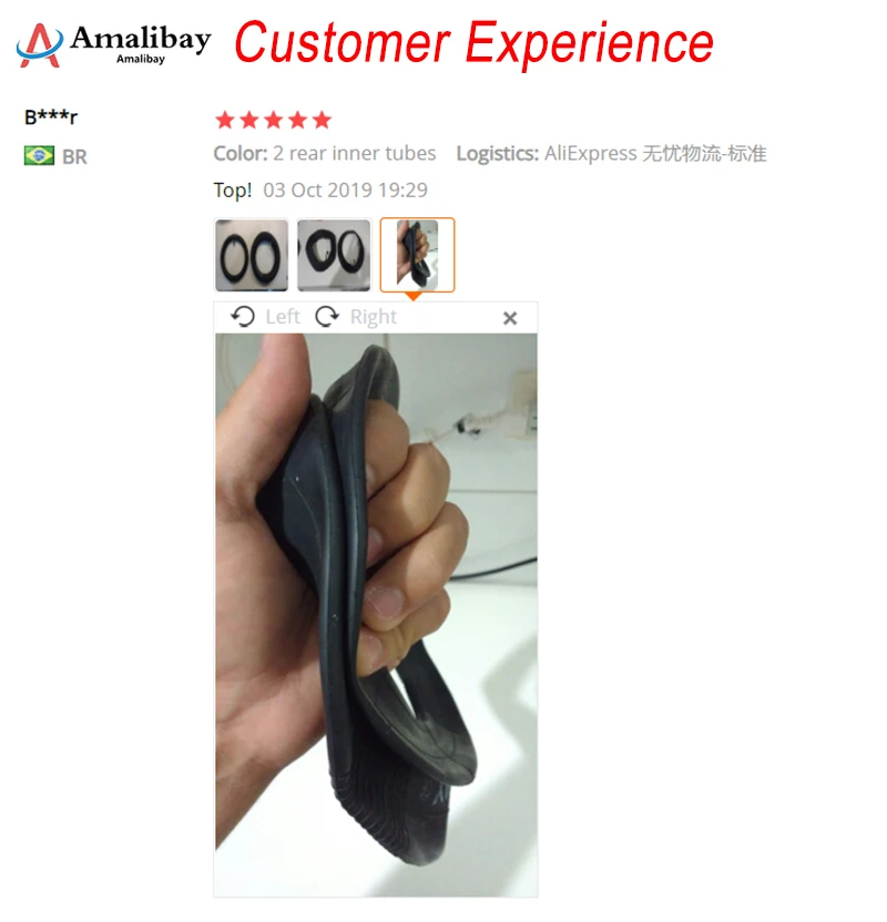 Amalibay Толстая внутренняя трубка для Xiaomi M365 электрический скутер 8," шина 8 1/2x2 камеры для передних и задних колес M365 Pro Аксессуары