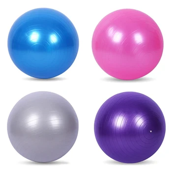 

Sports Yoga Balls Bola Pilates Fitness Gym Balance Exercise Pilates Workout Massage Ball 55cm Massage Thicken Yoga Ball