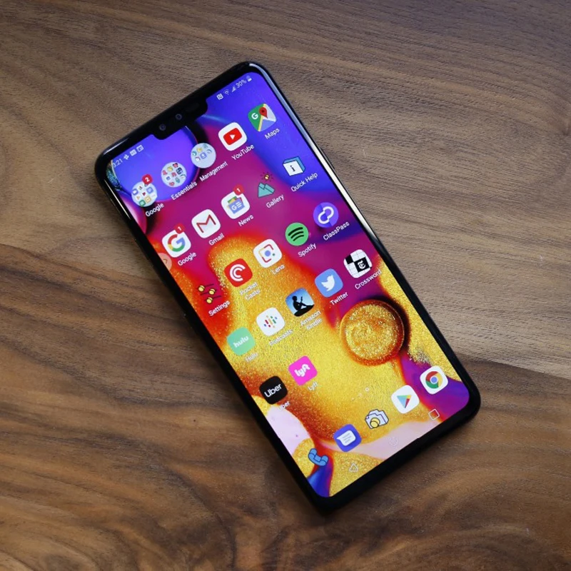 LG V40 ThinQ 6," 6 ГБ ОЗУ Android Восьмиядерный двойной фронтальный 3 тыловых камеры отпечатков пальцев Смартфон V405UA/V409N/V405EBW