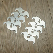 10 шт./компл. Heavy Duty SK5 Сталь молния лезвия общего назначения Ножи запасные Запчасти острым лезвия карманные ножи лезвия