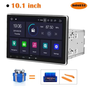 

KANOR 8 Core 4G RAM 64G ROM IPS Android 9.0 10.1inch 2 din Universal Car DVD Player With Autoradio Stereo GPS Navigation System