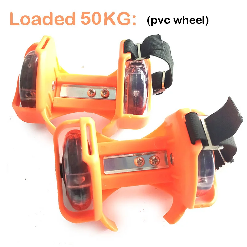 Kids PVC Orange Обувь для катания на роликах для детей и взрослых, обувь для катания на роликовых коньках, обувь для катания на роликах - Цвет: Kids PVC Orange