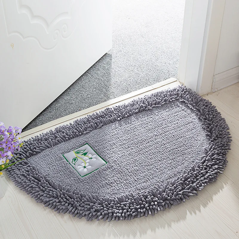 Kitchen Mats for Floor Microfiber Chenille Bath Mat Water Absorb Anti Slip Bathroom  Carpet for Living Room Floor Mat Thick - AliExpress