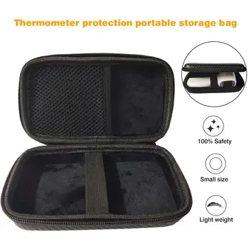 

Thermometer Storage Case Lightweight EVA Storage Box Infrared Thermometer Package Universal Protective Carrying Bag Box Latest
