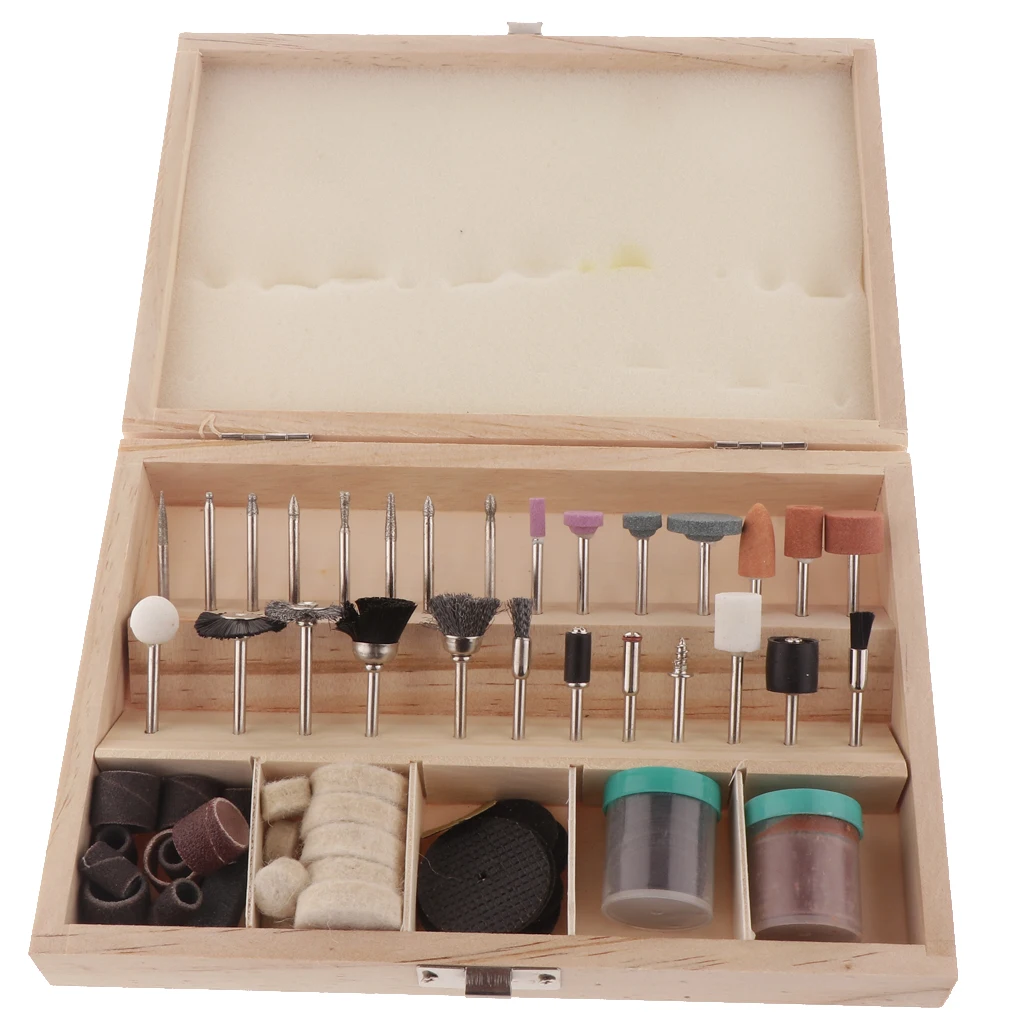 

Sanding Grinding Kit Polisher Set DIY Crafting for Rotary Tool Accessories Watch Repair Tool Kit