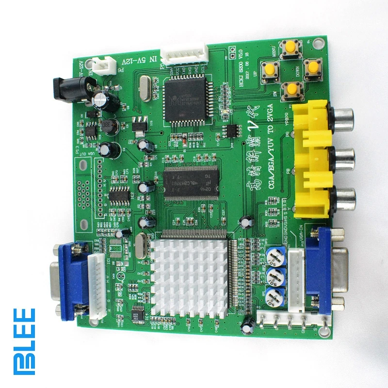 

Arcade Game RGB CGA EGA YUV to VGA HD Video Converter Board 1 VGA Single Output for CRT LCD PDP Monitor