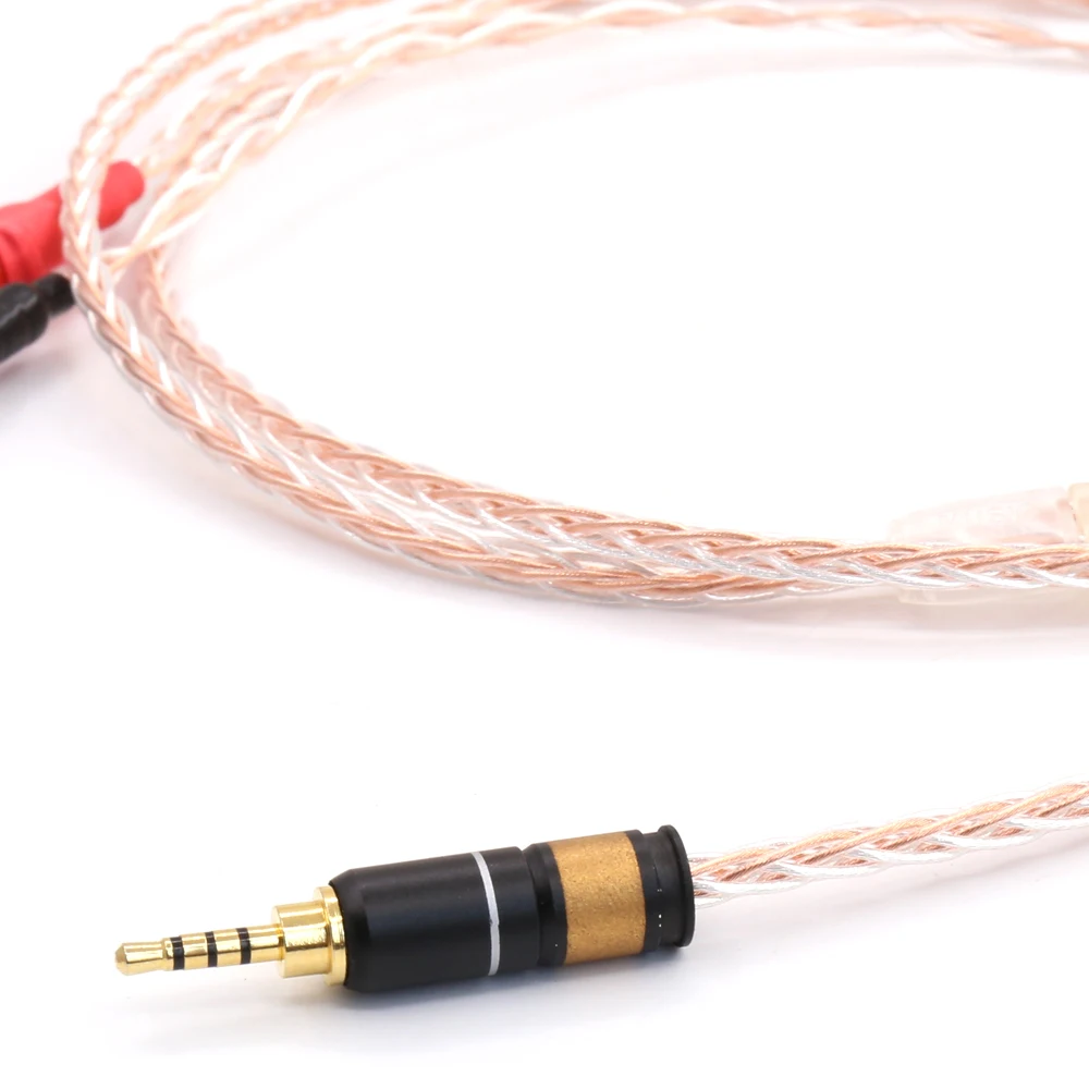 2 5MM OCC Silver Plated Upgraded Headphone Replacement Cable For HD600 HD650 HD525 HD545 HD565 HD580