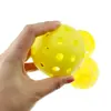 12pcs Pack Durable Outdoor Pickleball Balls 40 Holes Training Pickleball Accessories 74mm Standard Pickle Ball Balls