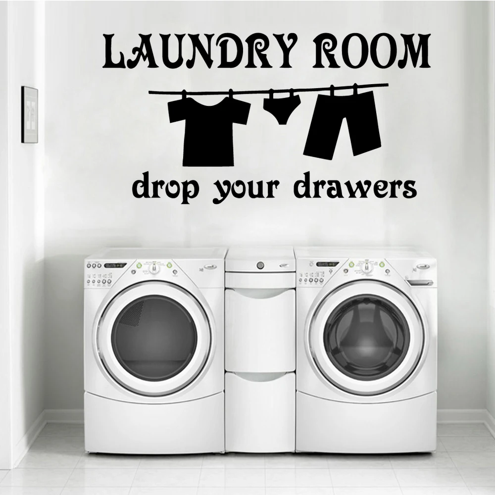 laundry room decor laundry room sign Personalized Laundry Sign Decal Laundry Co decal